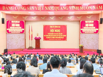 350 học viên tham gia tập huấn lĩnh vực tổ chức xây dựng Đảng